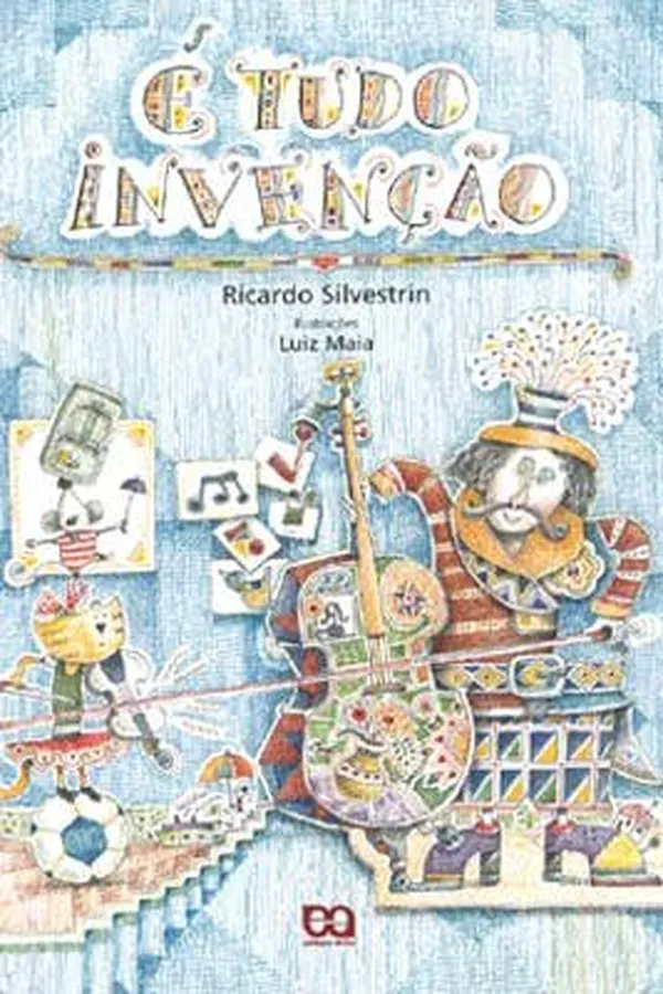 Capa de É tudo invenção