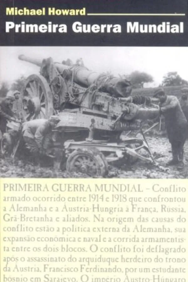 Capa de Primeira Guerra Mundial