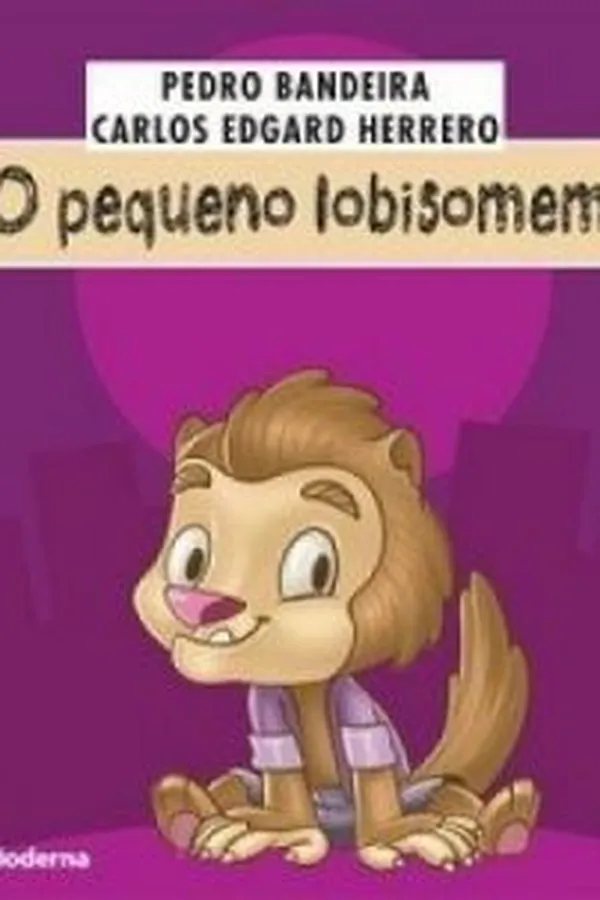 Capa de O pequeno Lobisomem