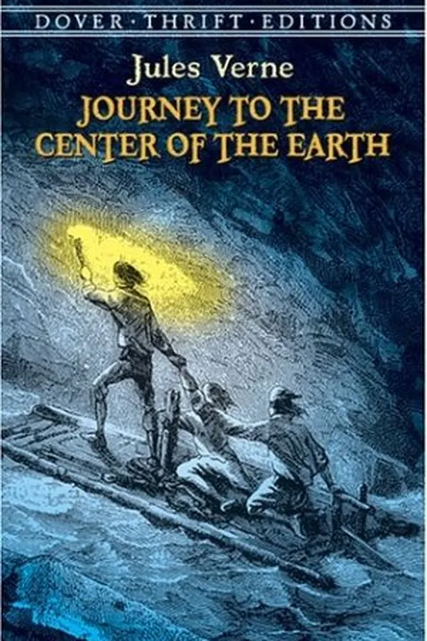 Capa de Journey to the Center of the Earth