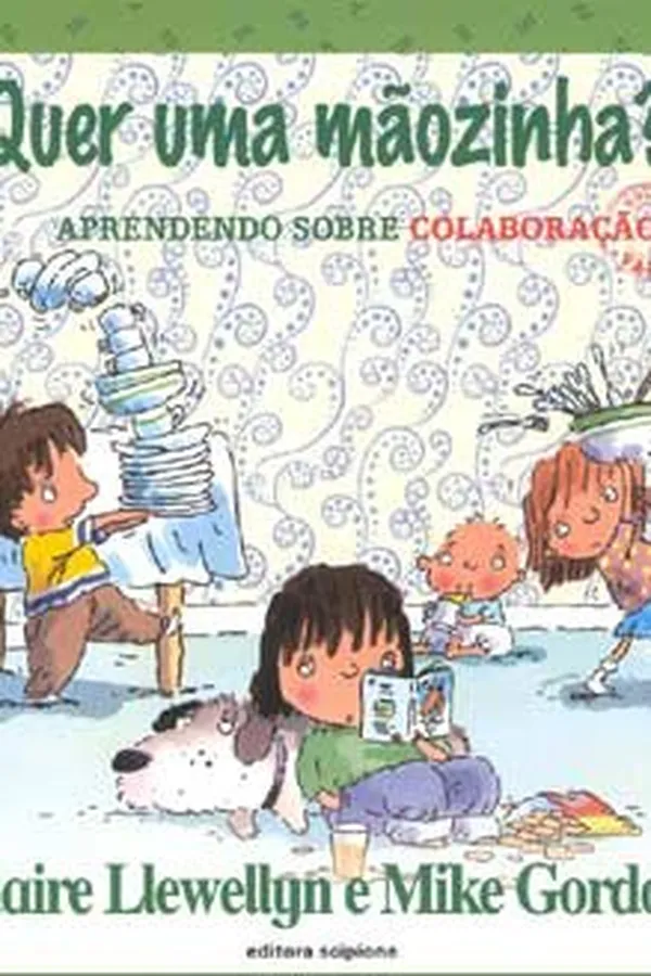Capa de "Quer uma mãozinha?": aprendendo sobre colaboração