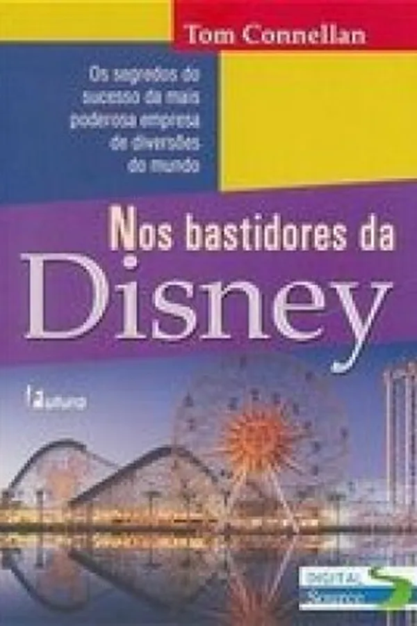 Capa de Nos Bastidores da Disney