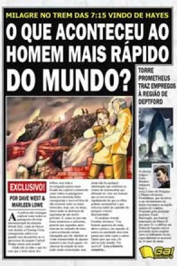 Capa de O Que Aconteceu Ao Homem Mais Rápido do Mundo?