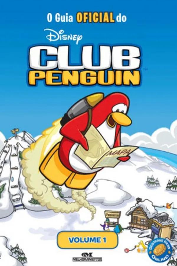 Capa de O Guia OFICIAL do Club Penguin