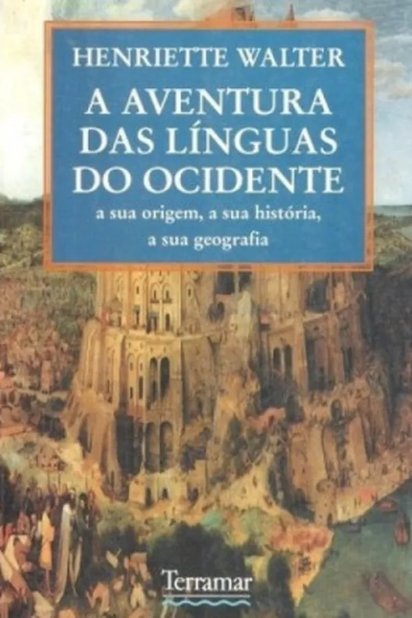 Capa de A aventura das línguas do ocidente