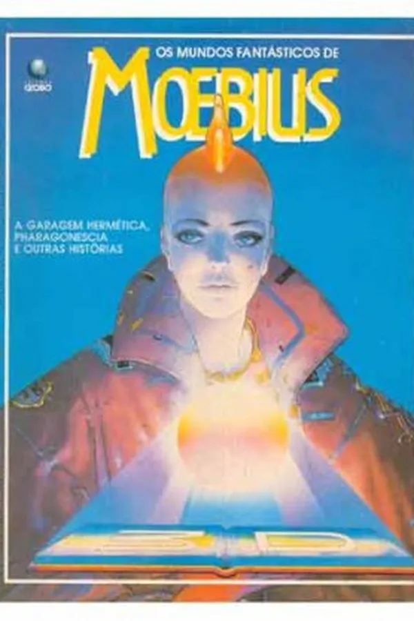 Capa de Os Mundos Fantásticos de Moebius