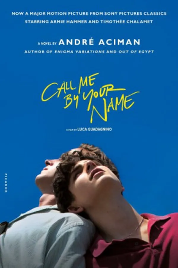 Capa de Call Me By Your Name