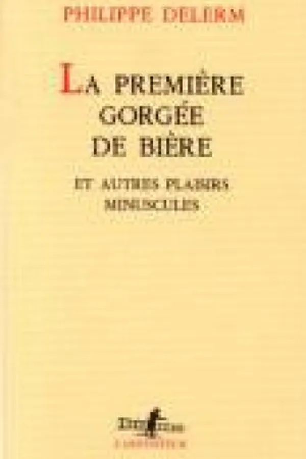 Capa de La Première Gorgée de Bière