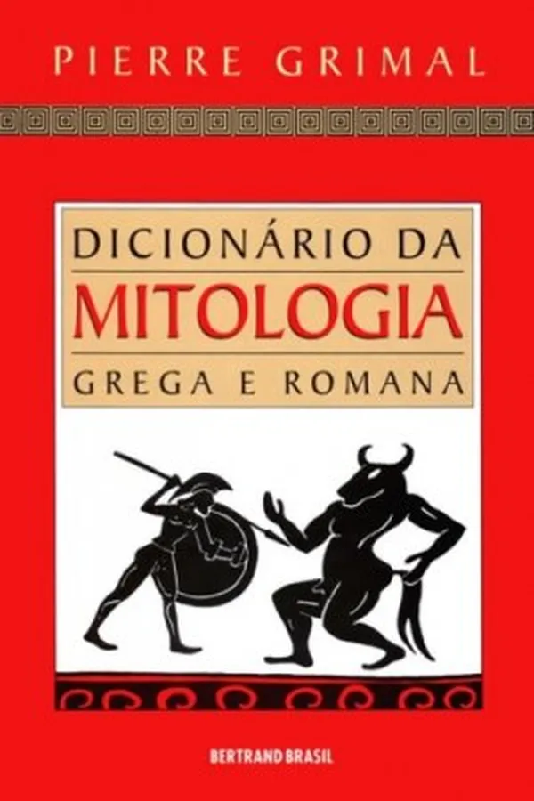 Capa de Dicionário da Mitologia Grega e Romana