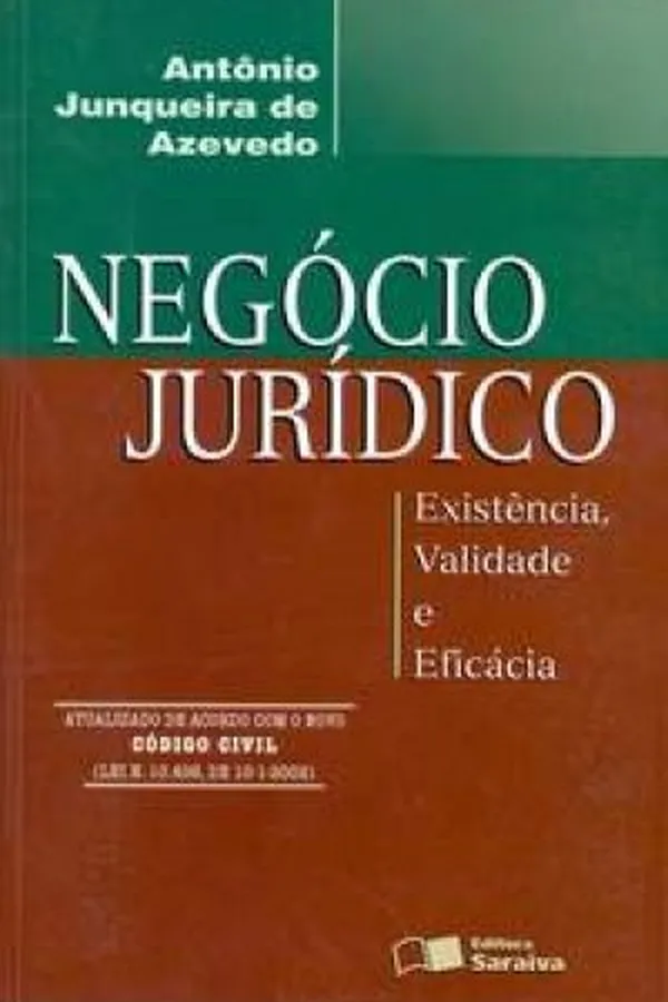 Cover of Negócio Jurídico