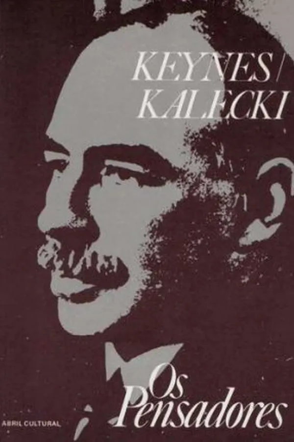 Capa de Os Pensadores - Keynes, Kalecki