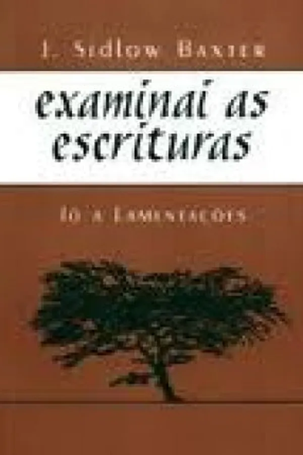 Capa de Examinai as Escrituras