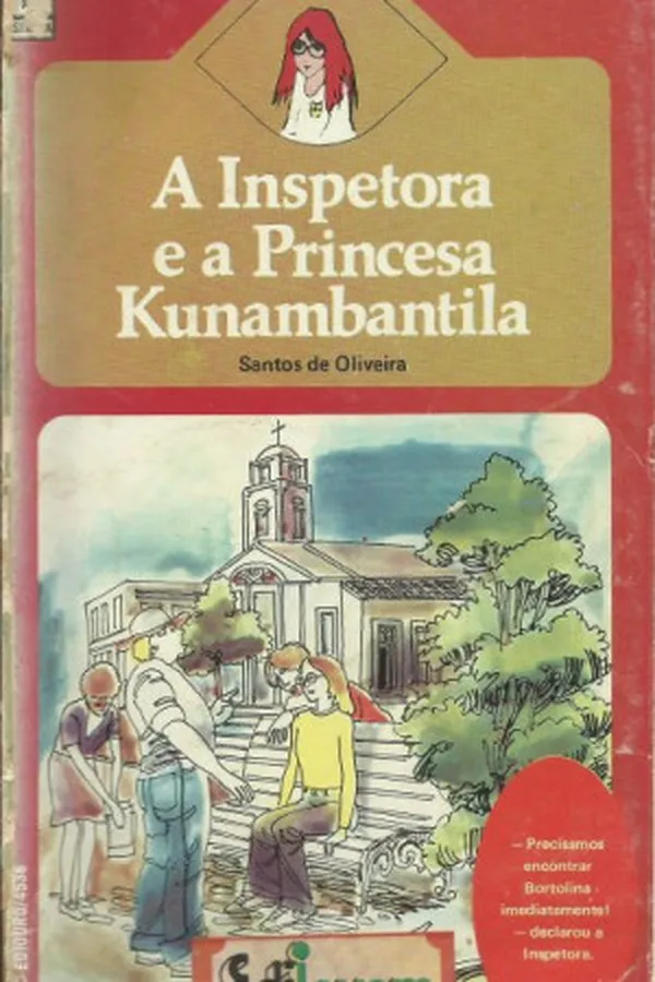 Capa de A Inspetora e a Princesa Kunambantila