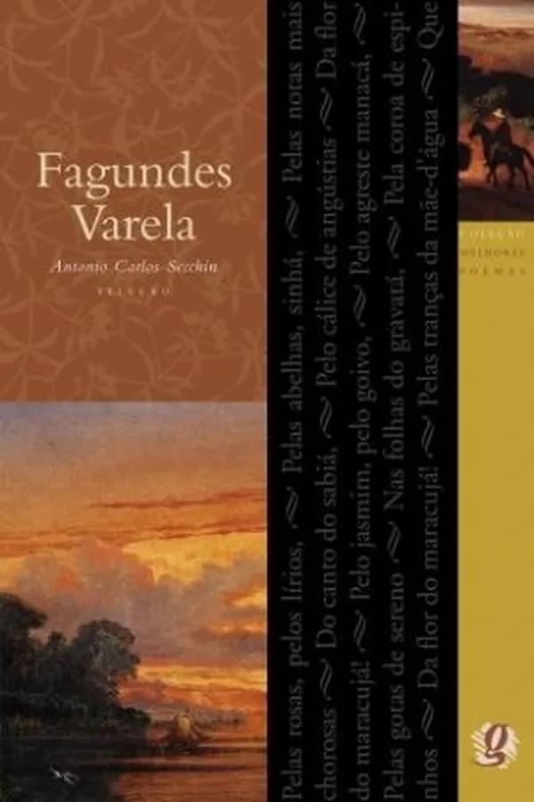 Capa de Melhores Poemas de Fagundes Varela