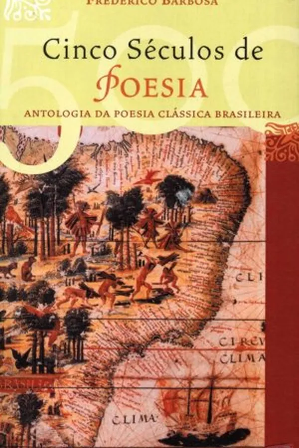 Capa de Cinco Séculos de Poesia