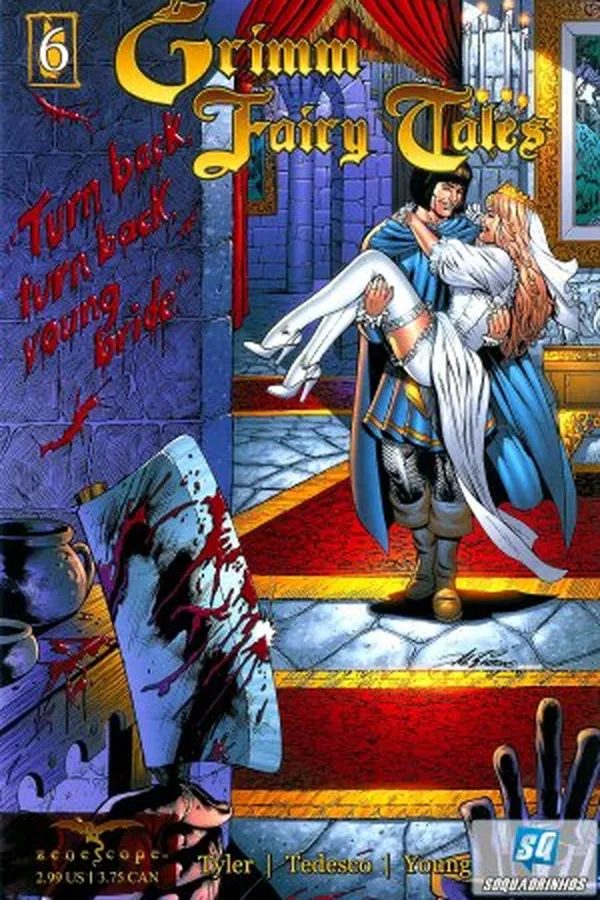 Capa de Grimm Fairy Tales
