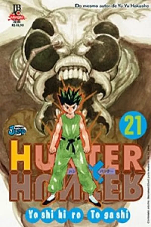 Capa de Hunter X Hunter #21