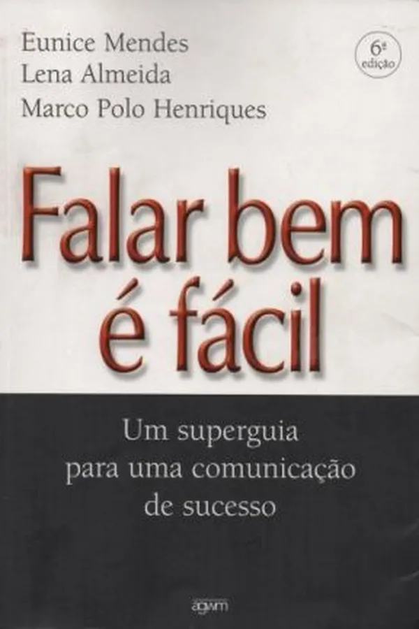 Capa de Falar bem é fácil