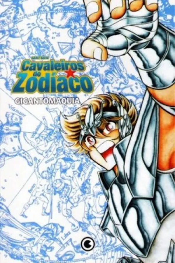 Capa de Saint Seiya - Gigantomaquia - A História de Sangue