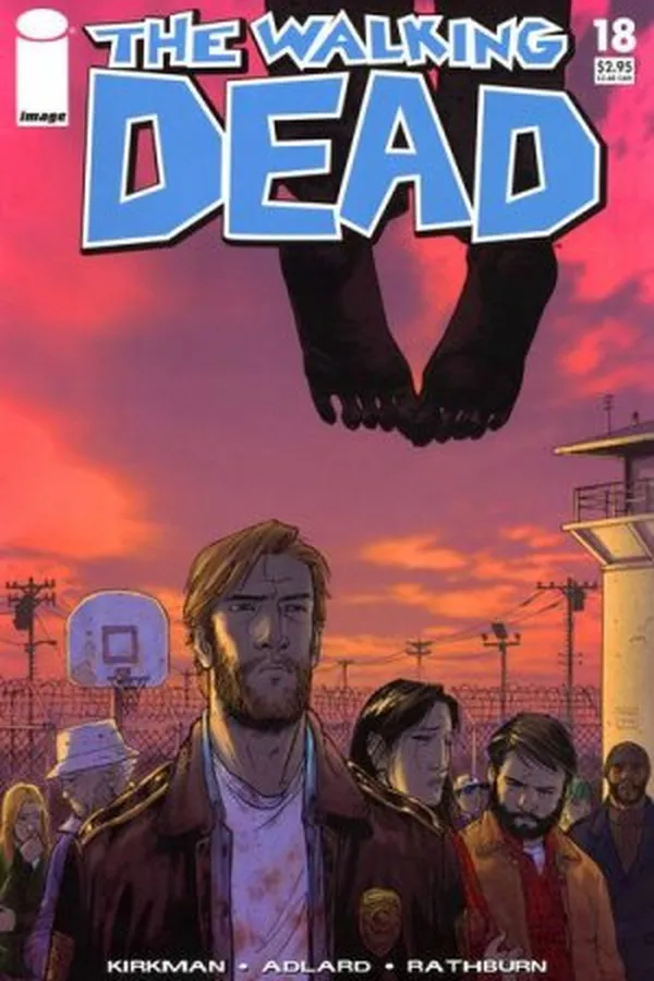 Capa de The Walking Dead, #18