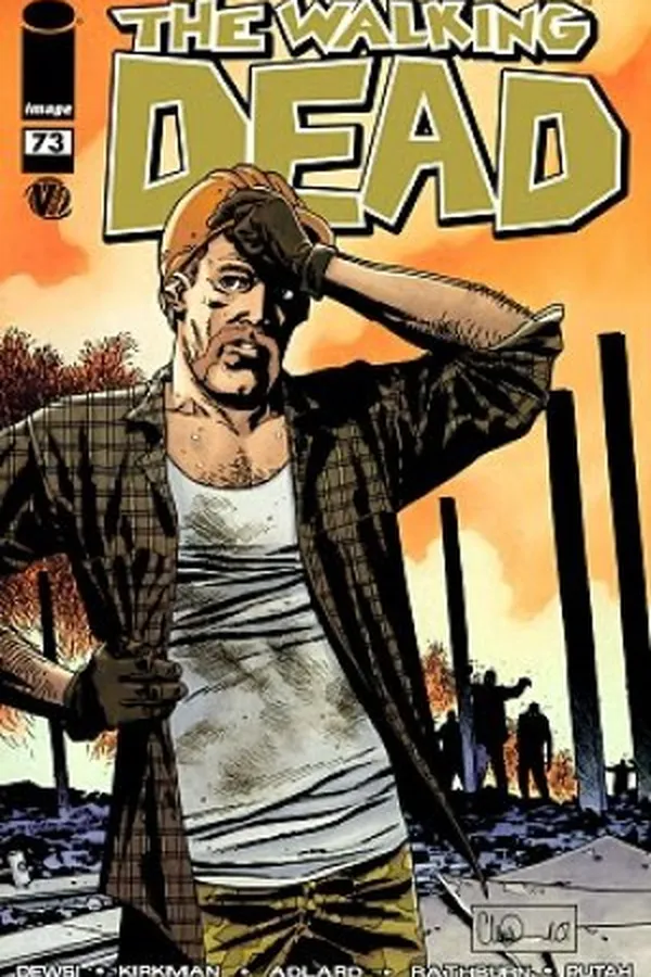 Capa de The Walking Dead, #73