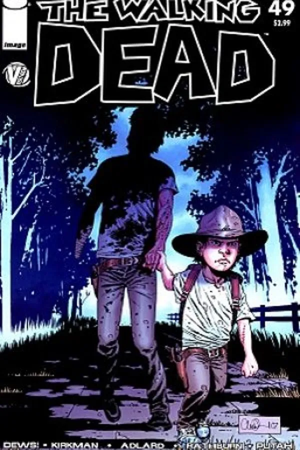 Capa de The Walking Dead, #49