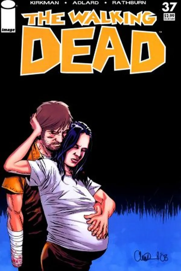 Capa de The Walking Dead, #37
