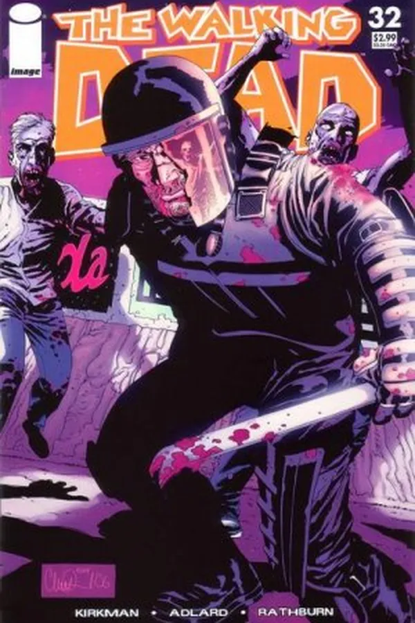Capa de The Walking Dead #32