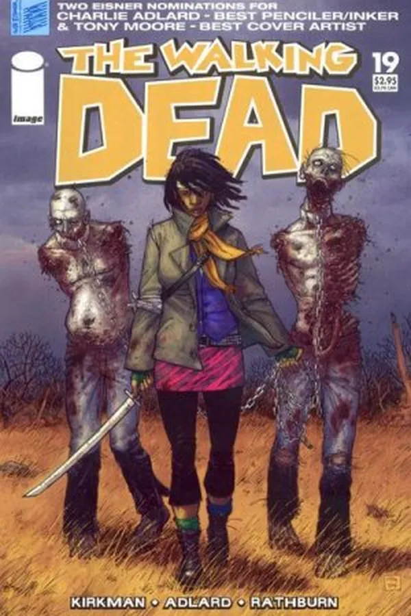 Capa de The Walking Dead, #19