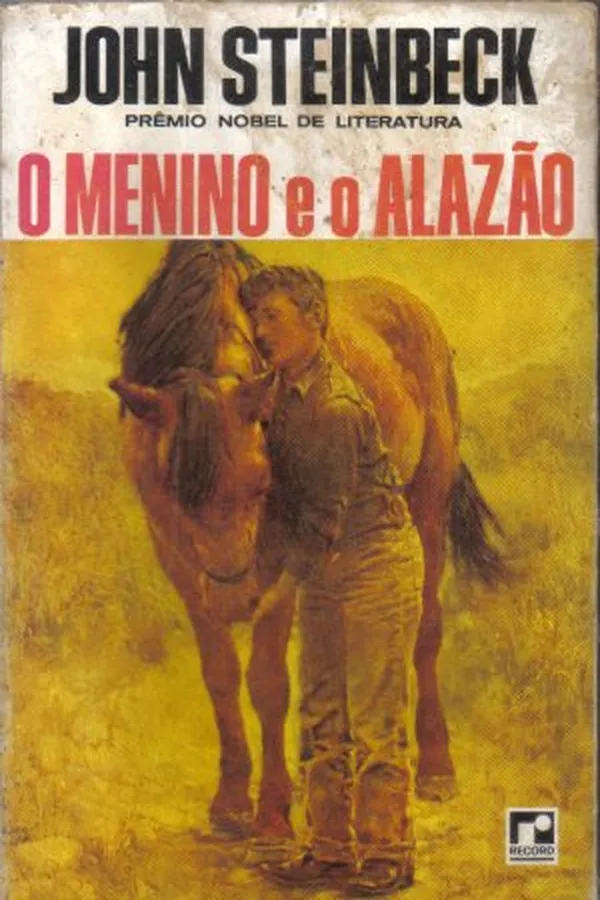 Capa de O Menino E O Alazão