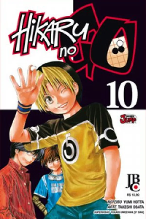 Capa de Hikaru no Go #10