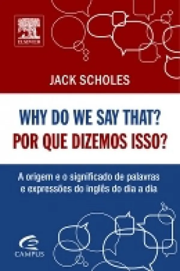Capa de WHY DO WE SAY THAT? POR QUE DIZEMOS ISSO?
