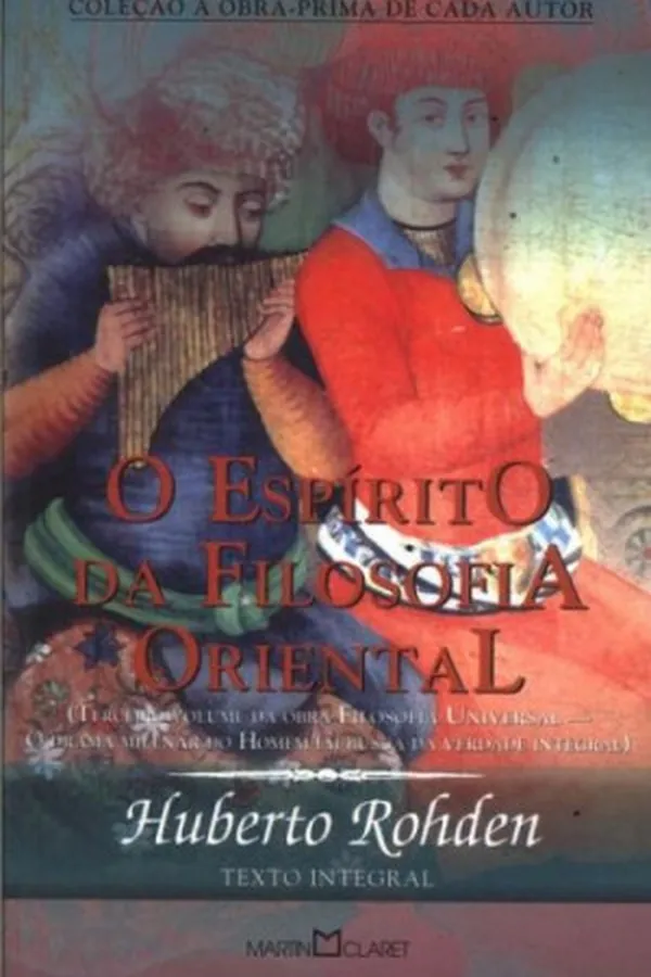 Capa de O Espírito da Filosofia Oriental