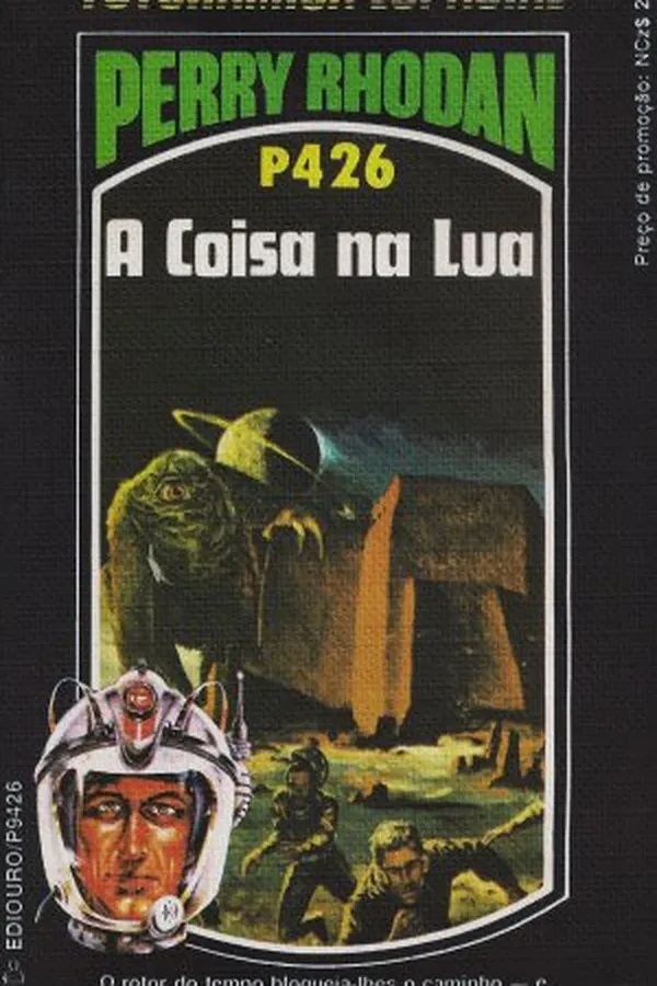 Capa de A Coisa na Lua