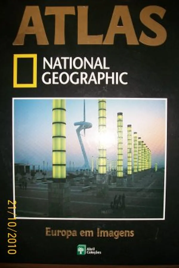 Capa de Atlas National Geographic: Europa em Imagens