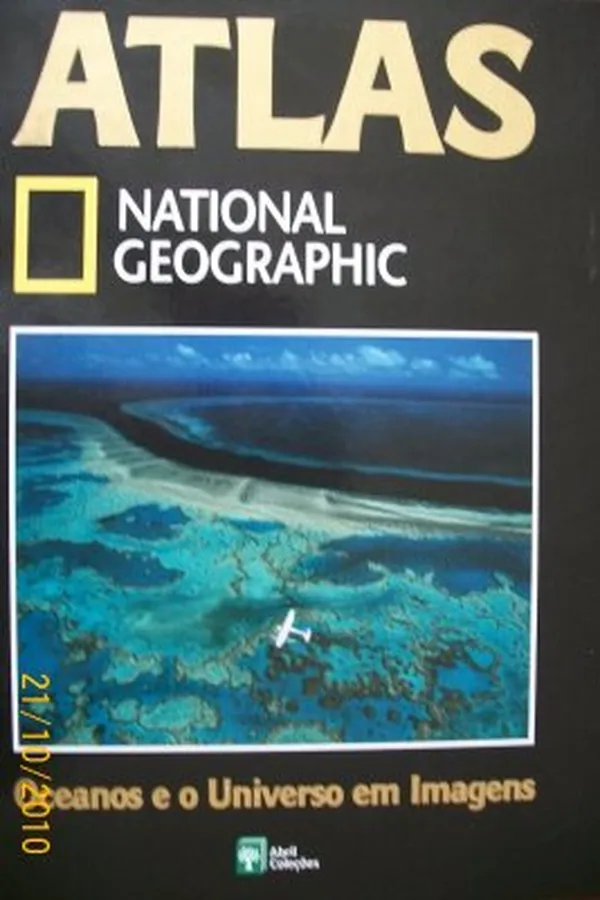 Capa de Atlas National Geographic: Oceanos e Universo em Imagens
