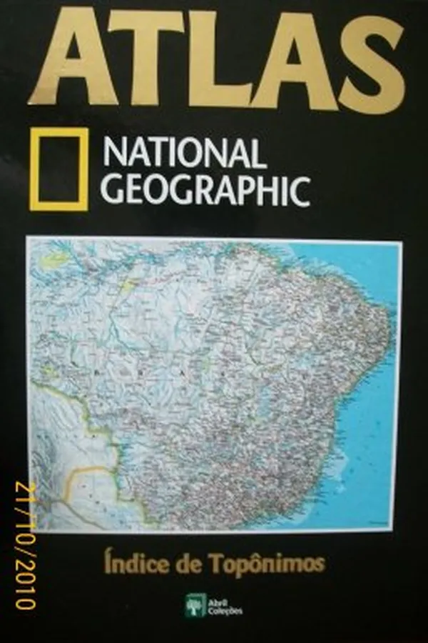 Capa de Atlas National Geographic: Índice de Topônimos
