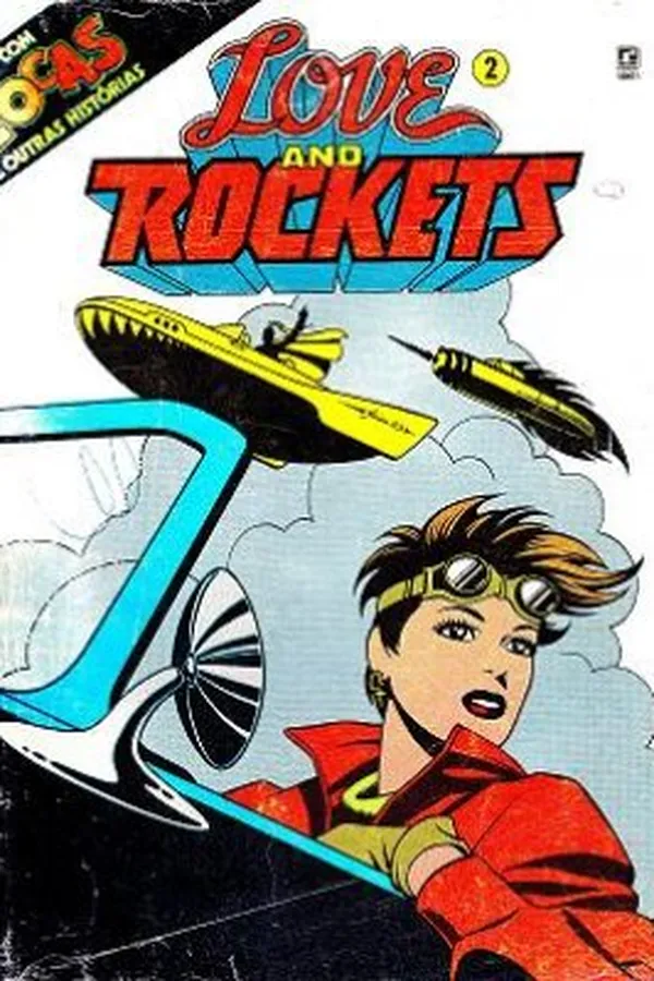 Capa de Love and Rockets - Vol. 2