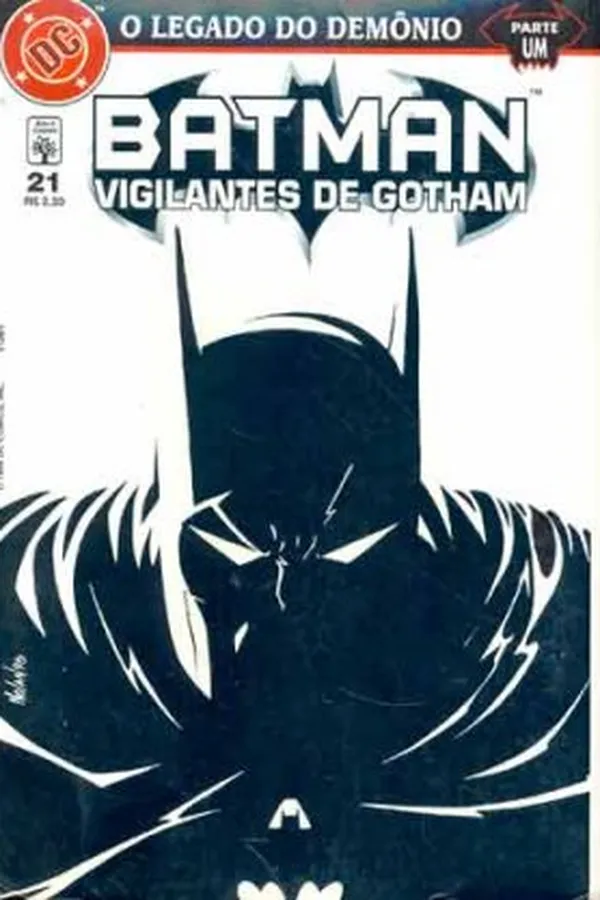 Capa de Batman - Vigilantes de Gotham - Nº. 21