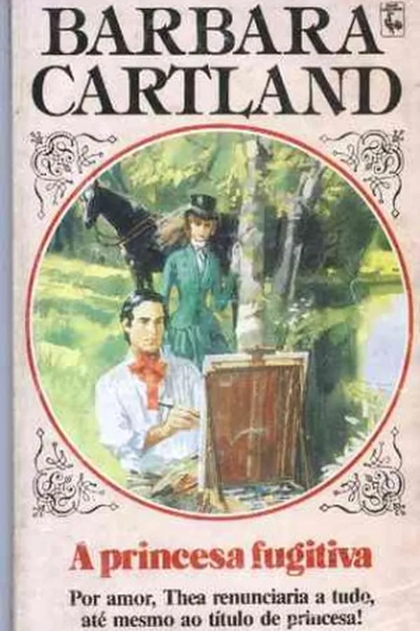 Capa de A Princesa Fugitiva