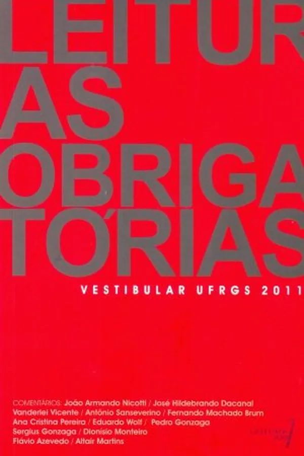 Capa de Leituras Obrigatórias
