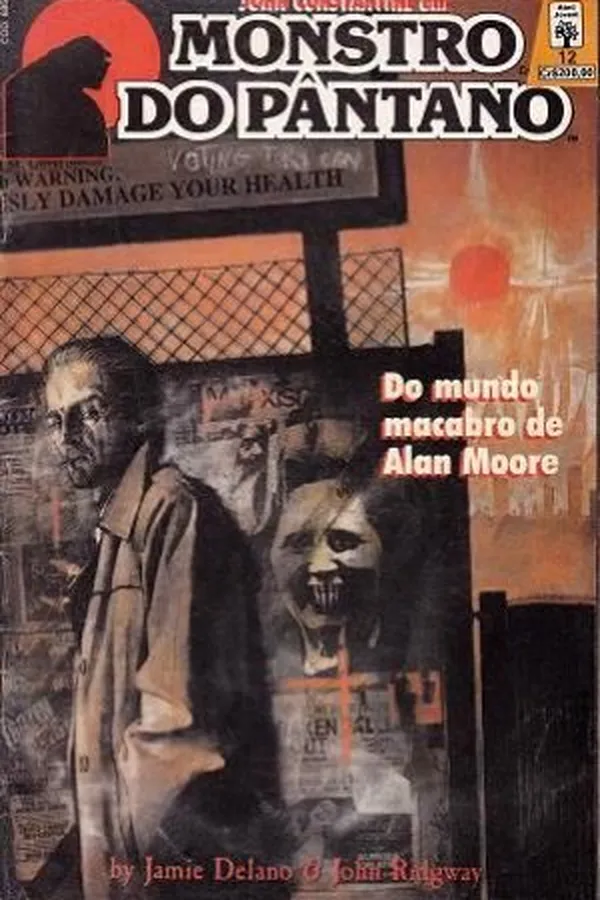 Capa de Monstro do Pântano - nº 12