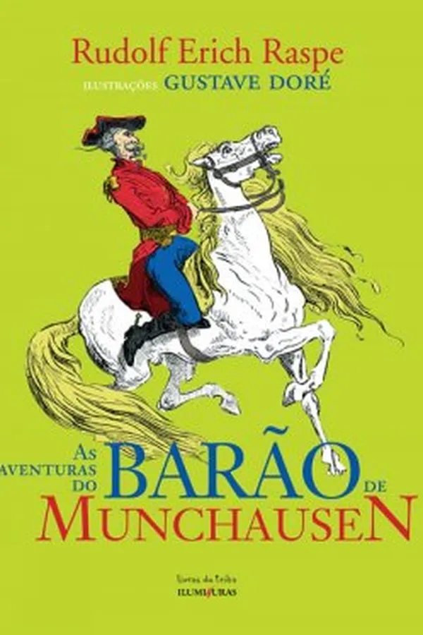 Capa de As Aventuras do Barão de Munchausen