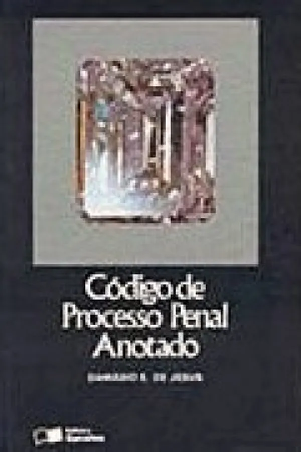 Capa de Código de Processo Penal anotado