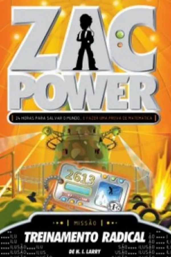 Capa de Zac Power - Treinamento Radical