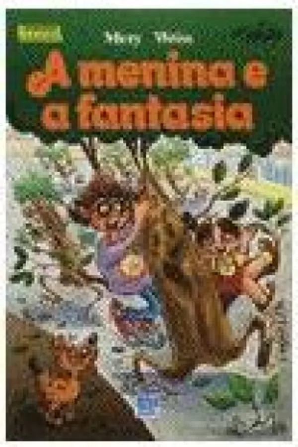 Capa de A menina e a fantasia