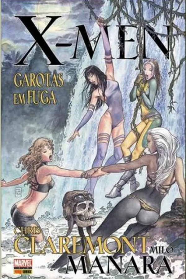 Capa de X-Men: Garotas em Fuga