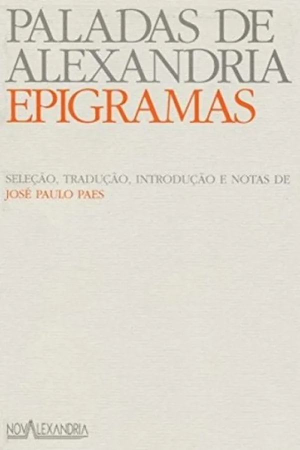 Capa de Epigramas