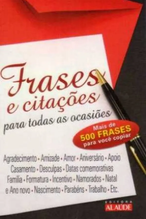 Capa de Frases e citações