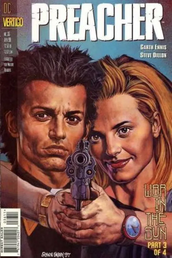 Capa de Preacher #36 - Vem e Guenta Essa